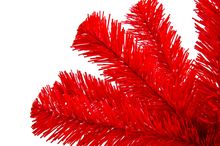 Красный цвет веток хвои для искуственных елок и елей ЕЛЬ ХАМЕЛЕОН